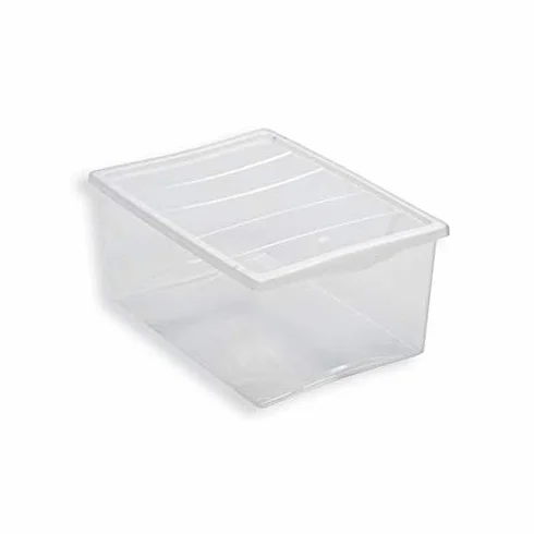BELLI E FORTI Scatola in Plastica Porta Oggetti Spring Box 55 x 39 x 25