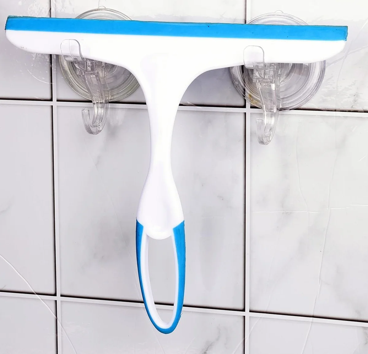 Antimbee 3 Pezzi Ganci a Ventosa Super Resistenti 5KG per Doccia Bagno Cucina Vetro