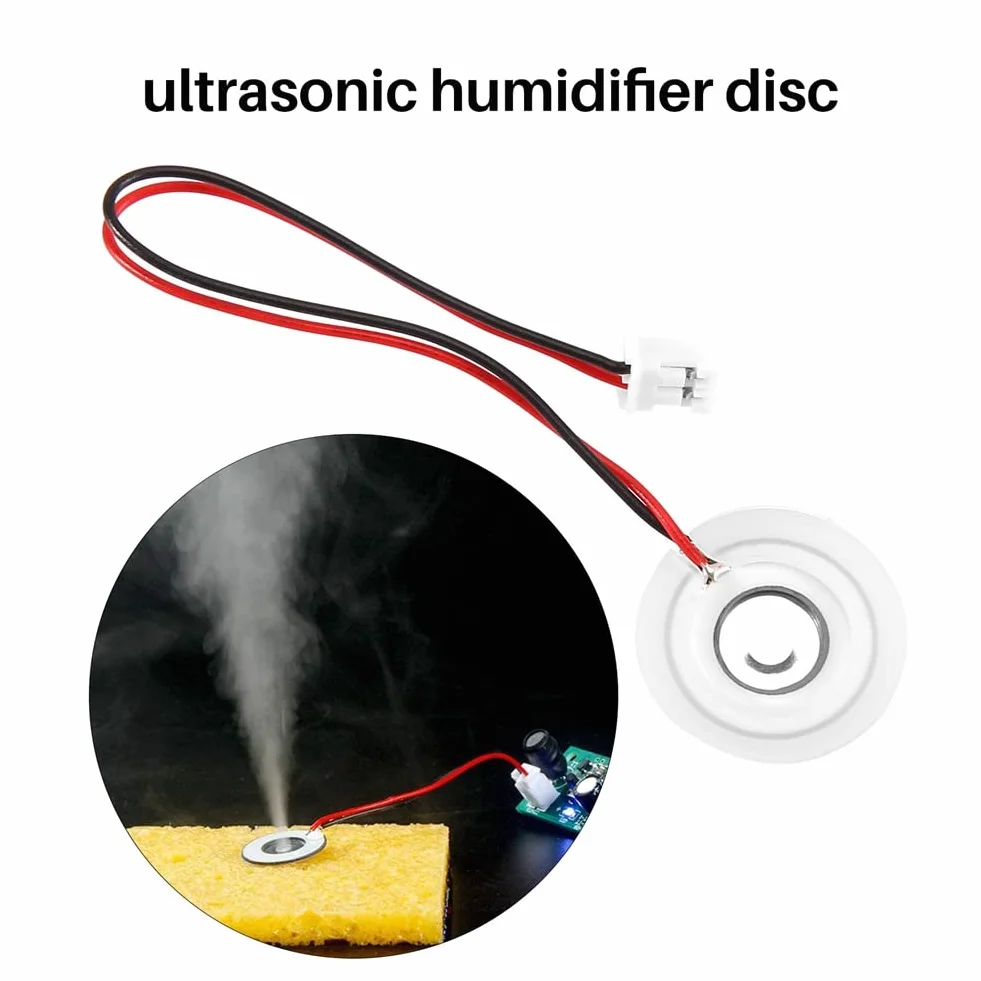 4PZ 20MM Ultrasonic Mist Maker Fogger Atomizzatore Trasduttore Pellicola Piastra Accessori Umidificatore Guarnizione Gomma