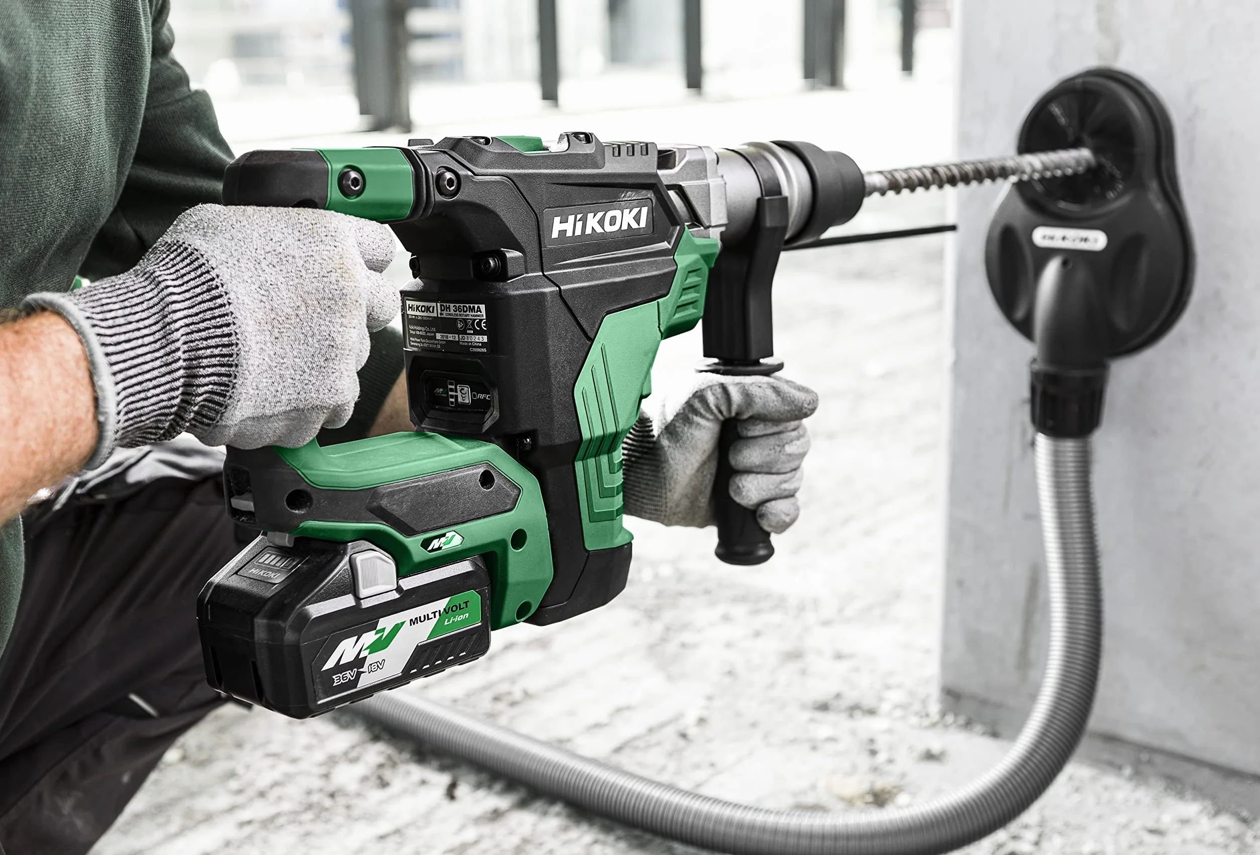 Hikoki DH36DMAW2Z Martello Combinato Cordless 36 V Multi Volt