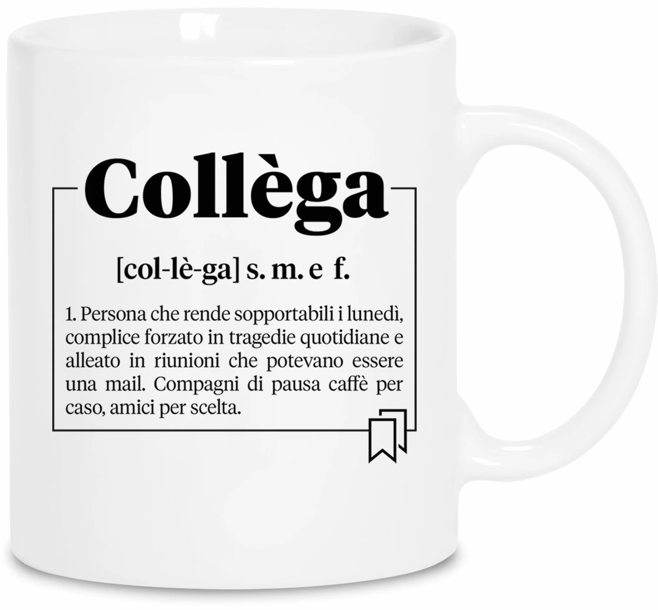 Tazza Collega Secret Santa Ufficio Gadget Simpatici Frasi Motivazionali Divertenti Regalo Collega