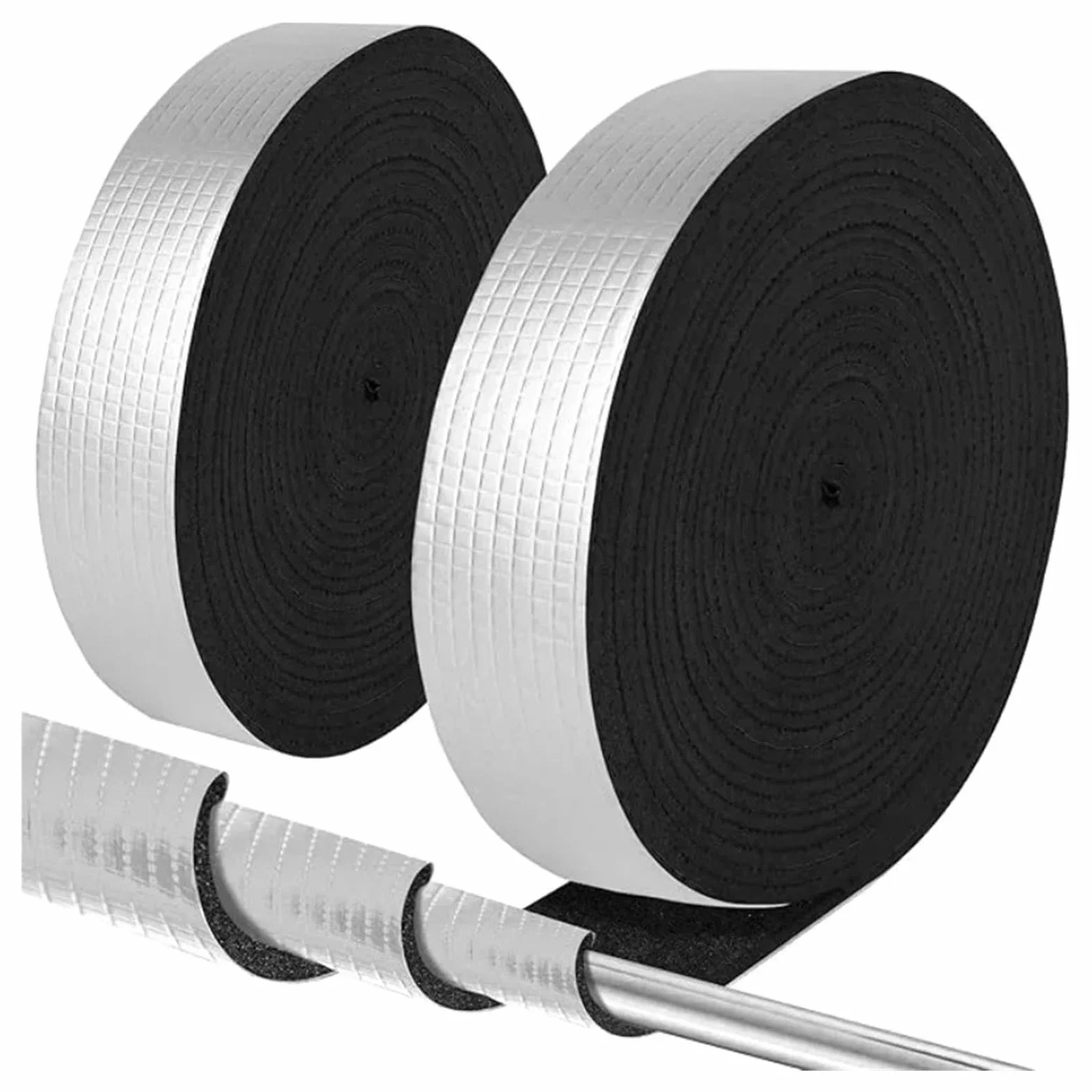 Isolante Tubo Condizionatore Portatile Nastro avvolgente isolante for tubi sventato da 10 m