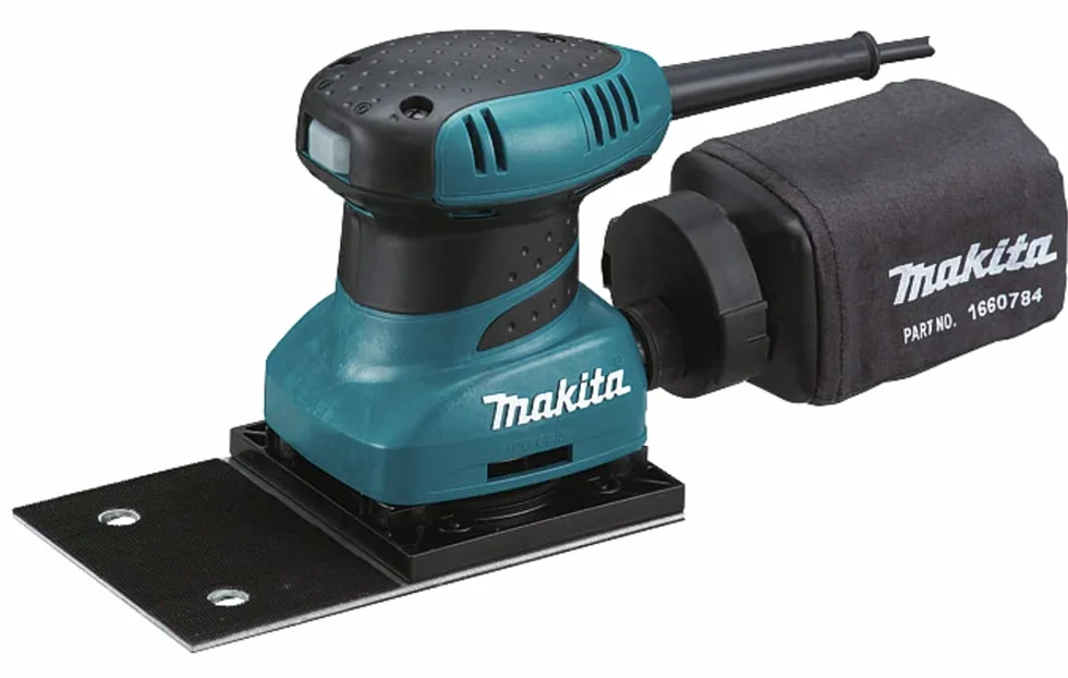 Makita BO 4566 Levigatrice Orbitale 200 W 100 x 164mm 14.000 g/min