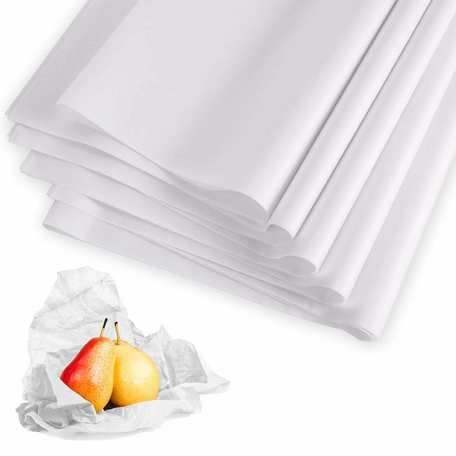 25 Fogli Carta Velina Senza Acidi, 50,8x76,2cm per Archivio e Protezione di Indumenti e Biancheria da Regalo