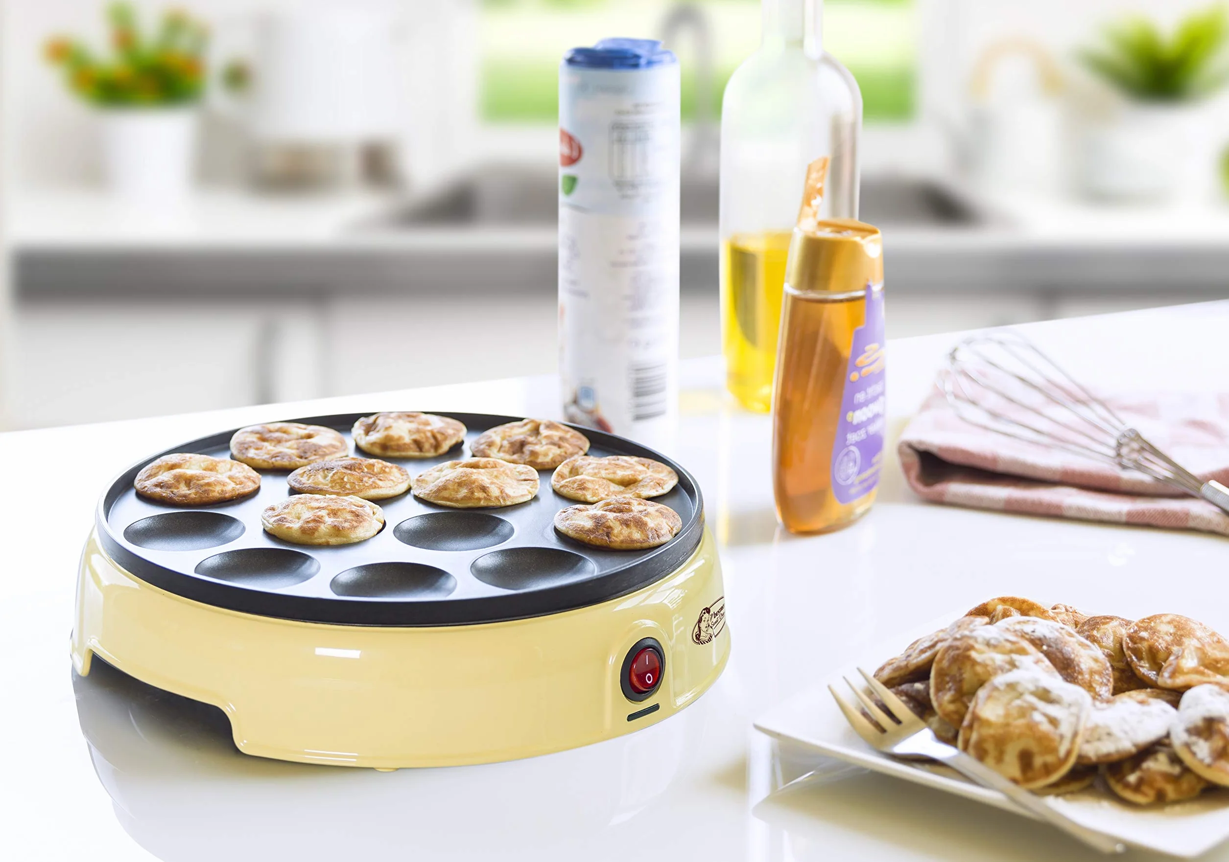 Bestron Poffertjesmaker 800 W żółty