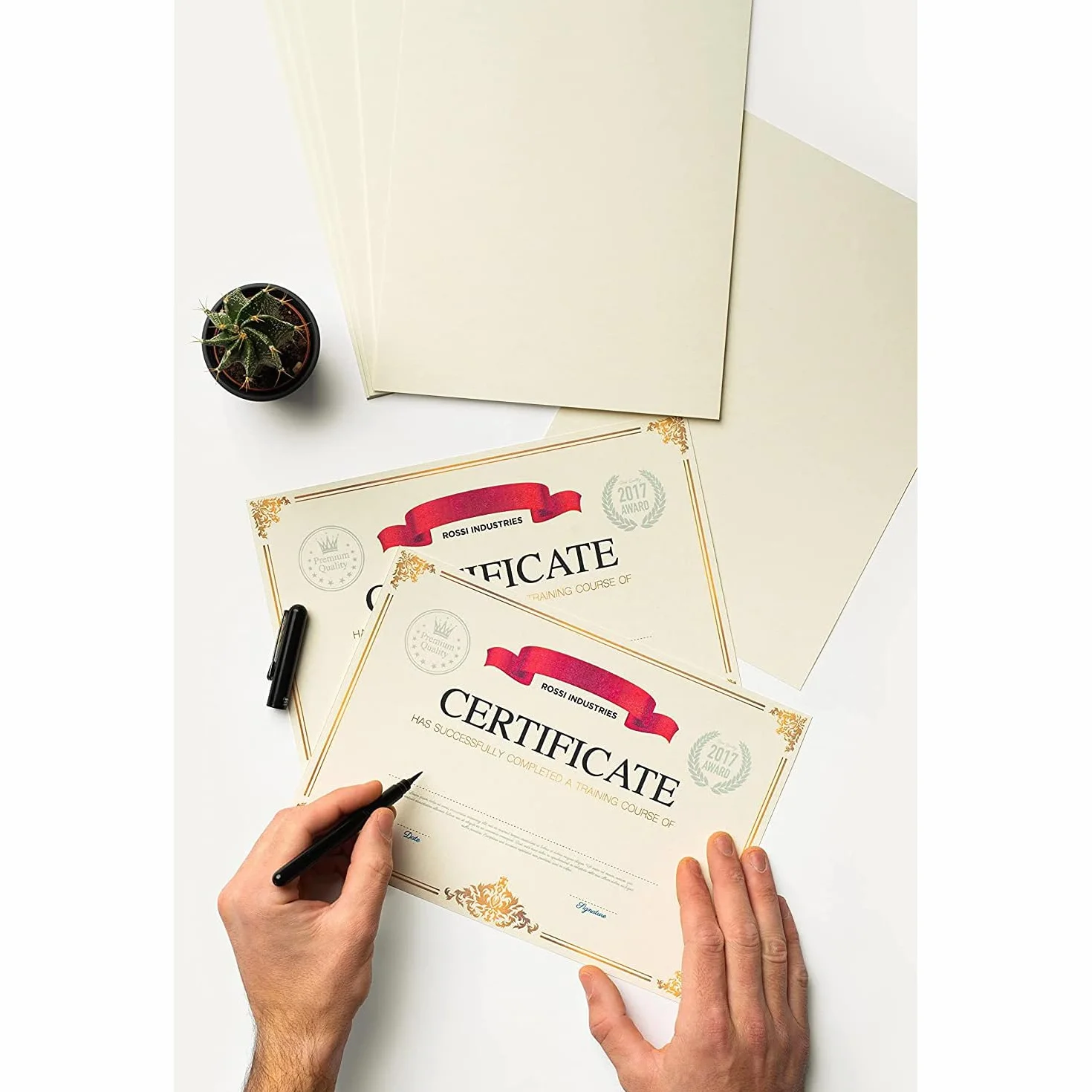 Favini A692084 Calligraphy Pergamena Liscio, 50 Fogli