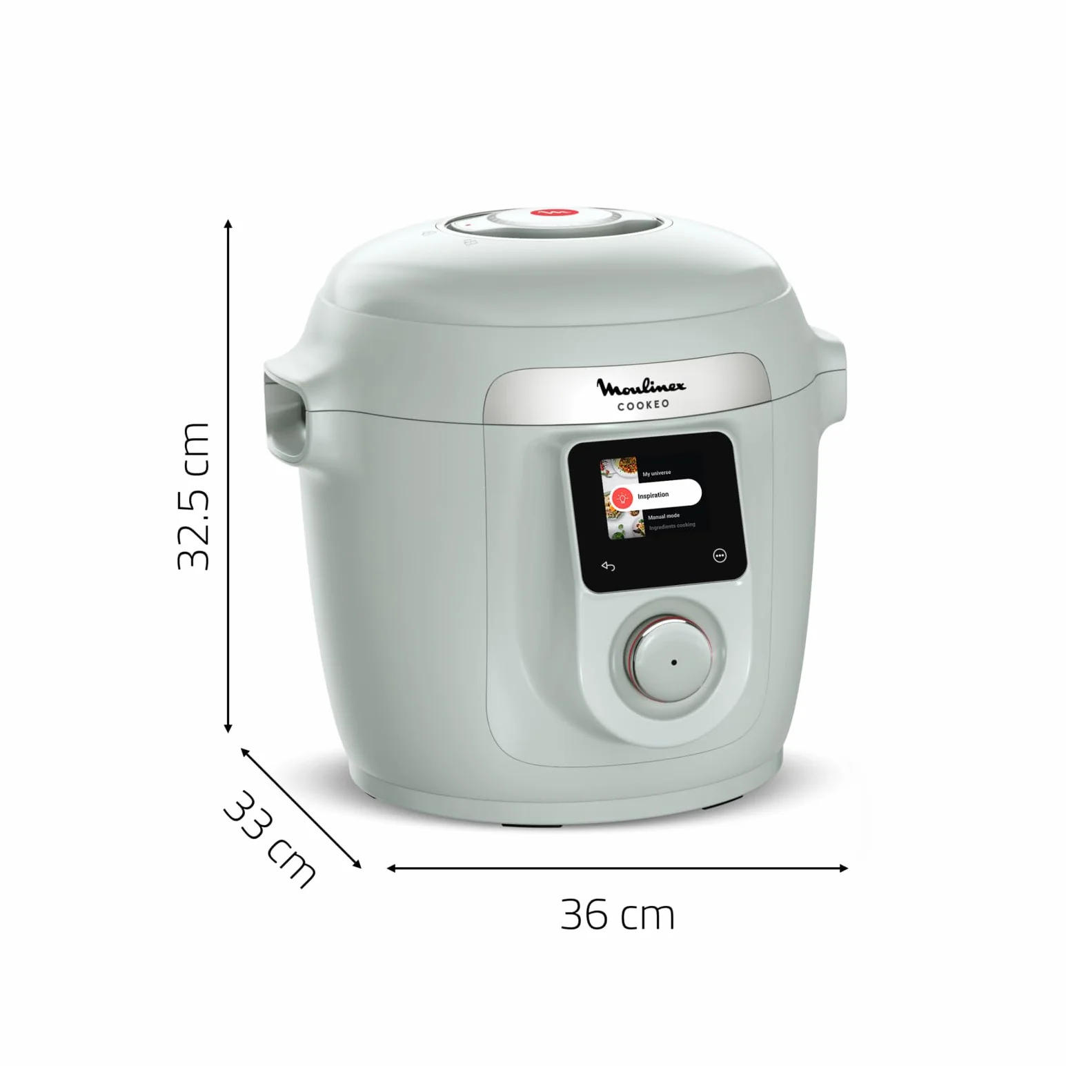 Moulinex Cookeo Wifi 10 in 1, multicooker intelligente ad alta pressione, 10 modalità di cottura, veloce, senza sorveglianza, guida passo a passo, 6 l, CE96G310