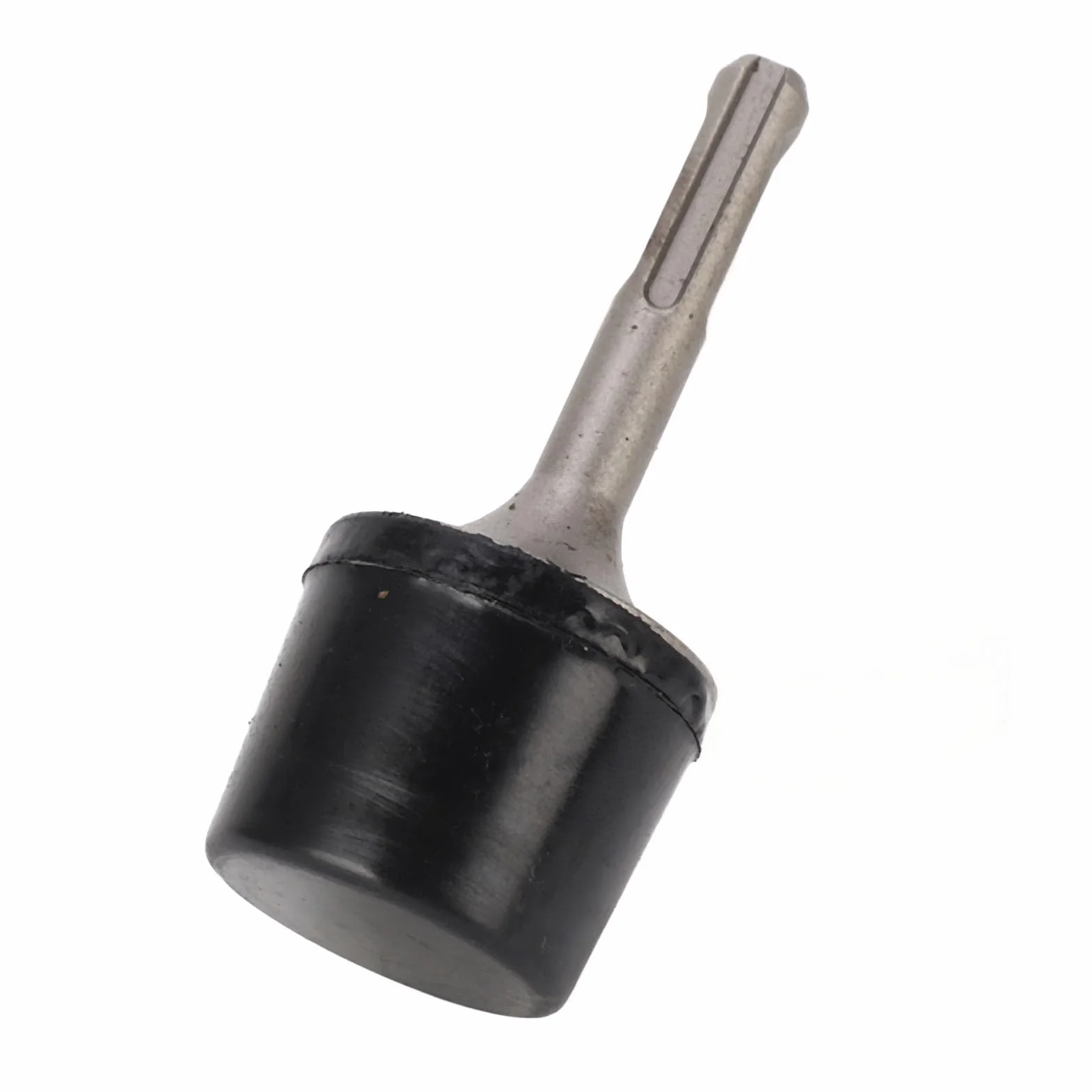 Power Hammer Round Rubber 40CR Shank Trapano Elettrico Hammer Power Tool Attachment Scheda di Installazione Grip Tool per la Costruzione di Pavimenti in Piastrelle di Ceramica