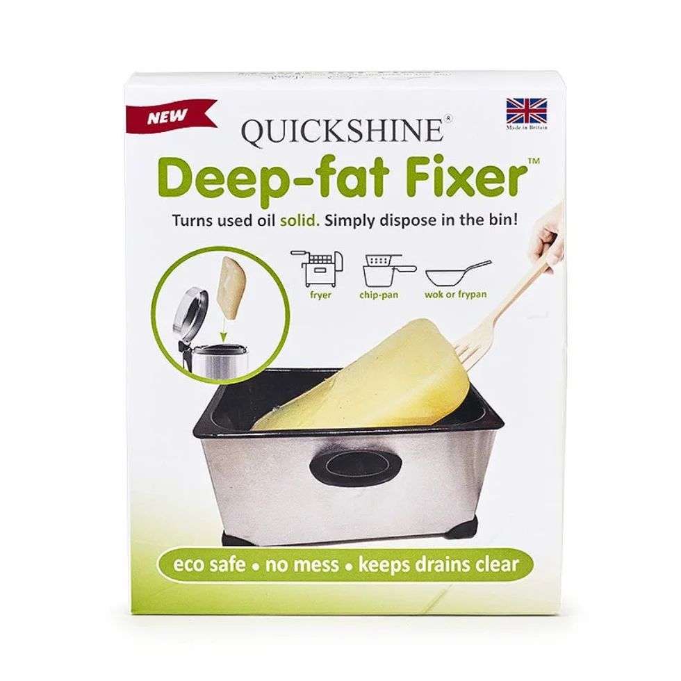 Quickshine Deep-Fat Fixer 2 bustine Bianco 15.3 x 12.4 x 5.1 cm