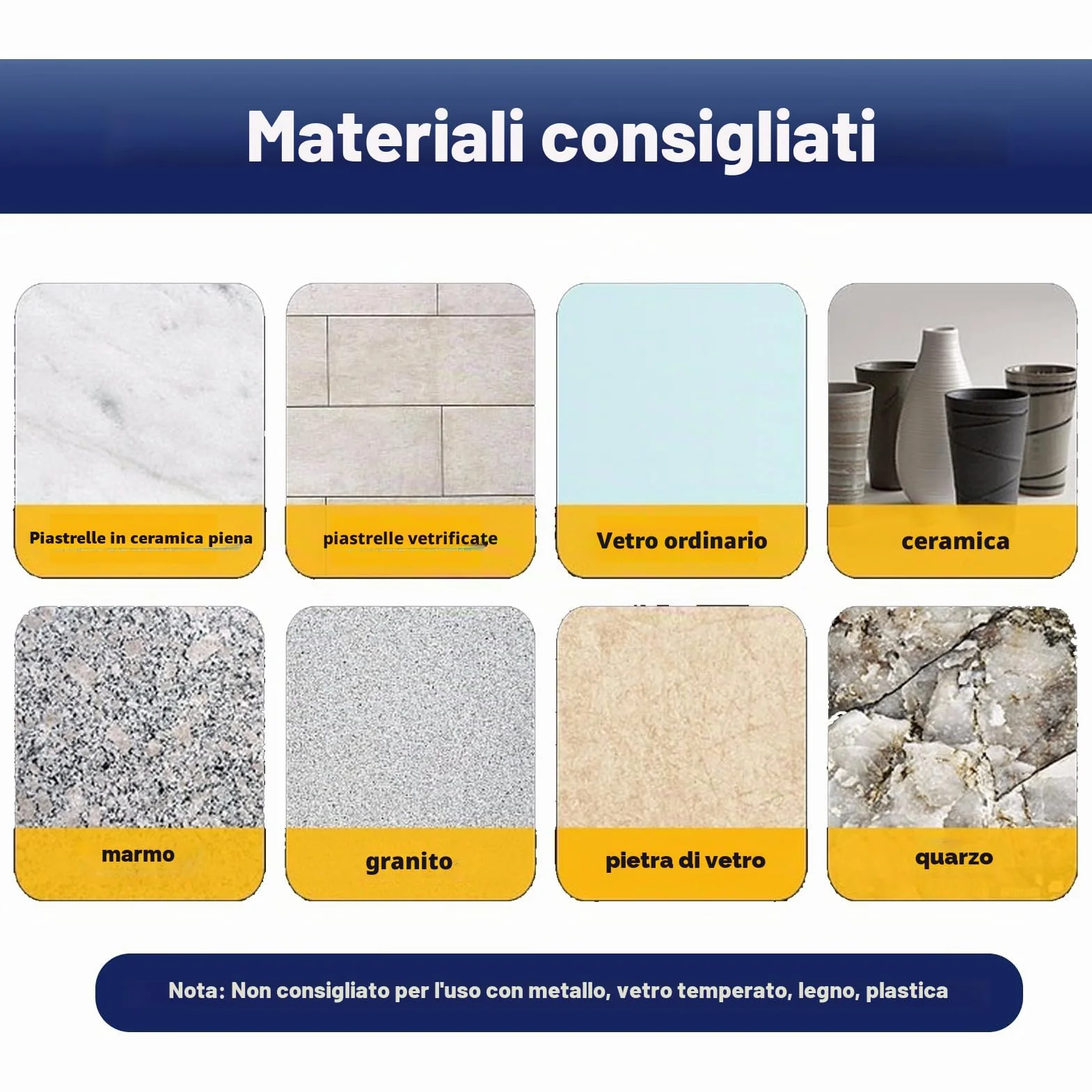6pcs punte diamantate gres porcellanato,5/6/8/10/12mm Punte Trapano Diamantate Gres Porcellanato+6 mm Carbide Punte per Vetro, Ceramica, Granito, Marmo, Granito