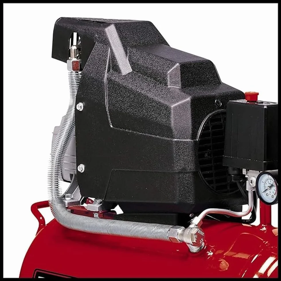 Einhell Compressore d'aria TC-AC 190/24/8, serbatoio d'aria 24 l, arrossante