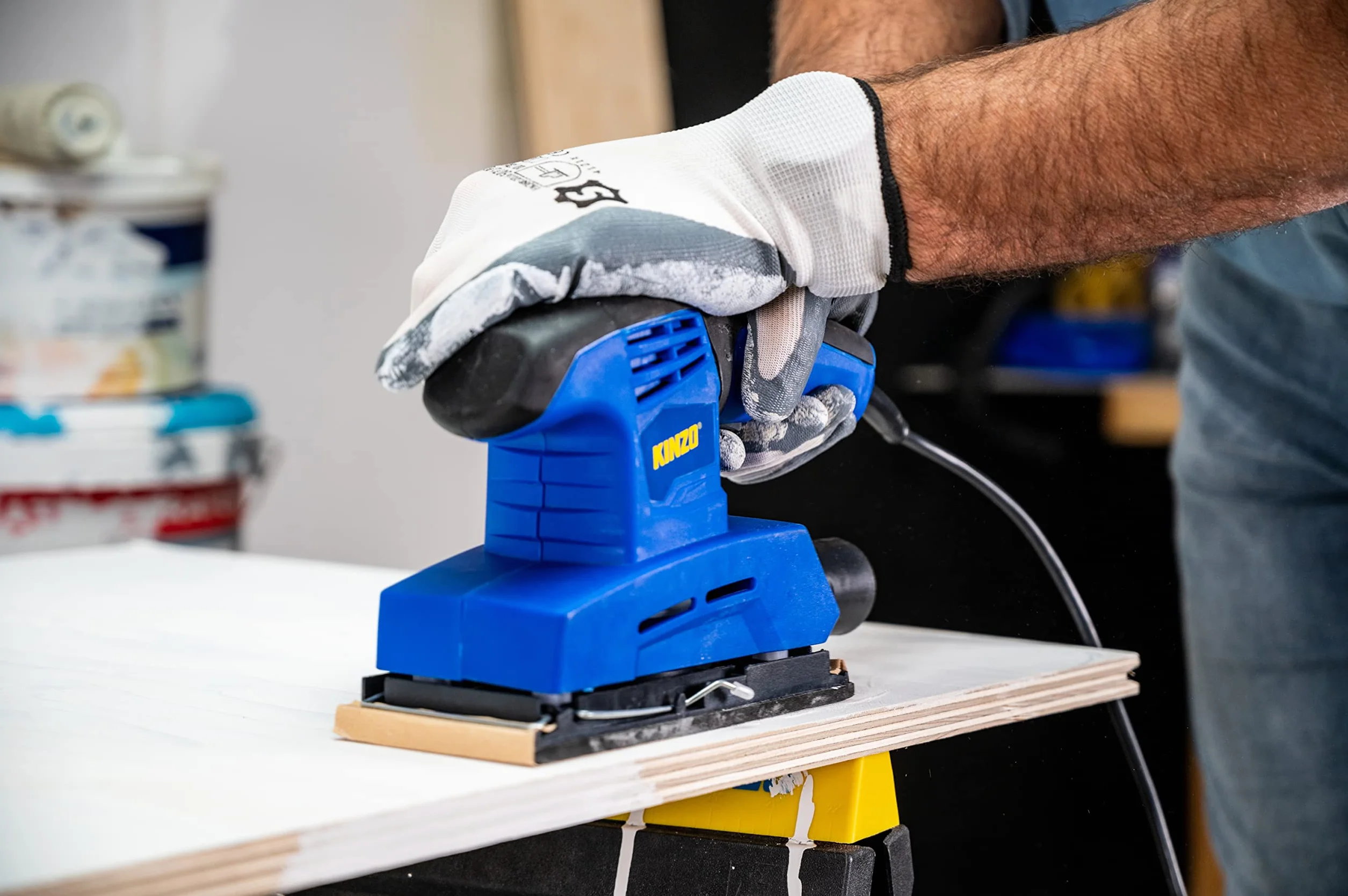 Kinzo Levigatrice orbitale 230 V Lavorazione del legno