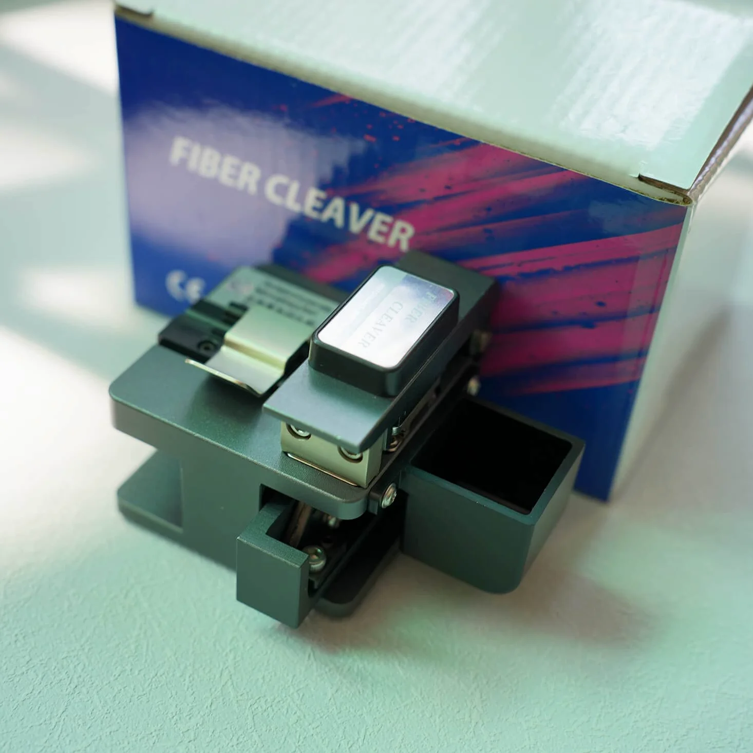 TM20 Fiber Cleaver - Taglierina in fibra 3 in 1 e guida di rimbalzo automatica, ad alta precisione, con protezione in fibra rotta